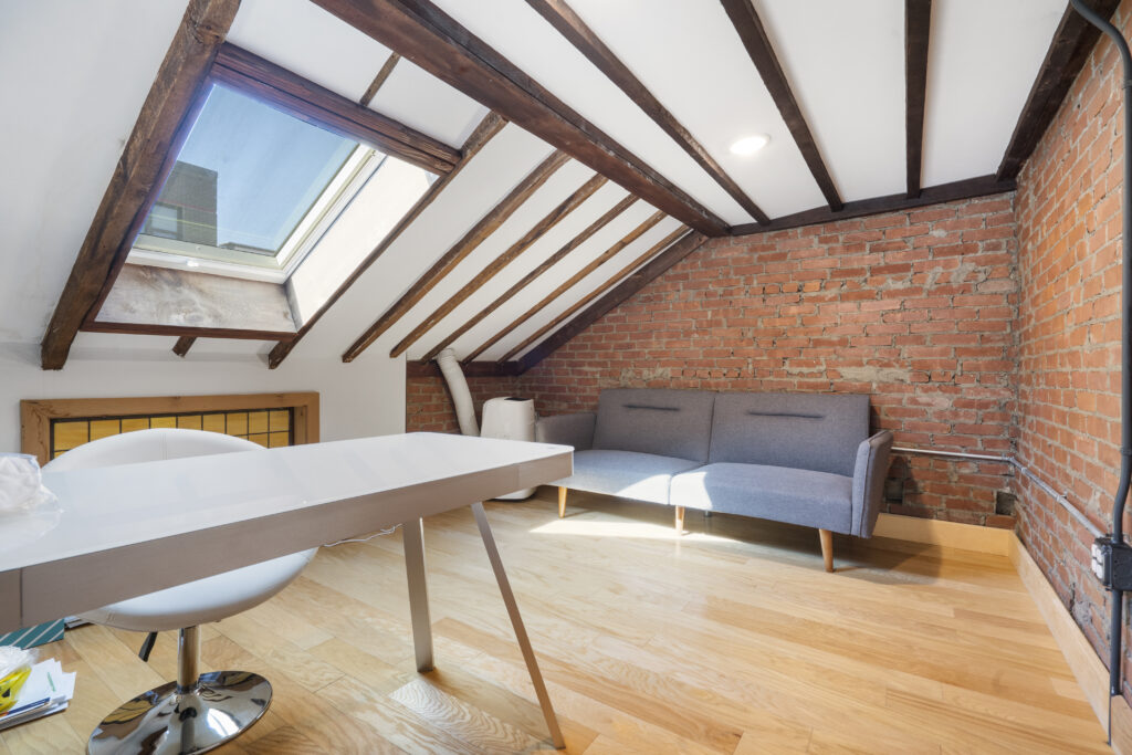 Dormers inside view