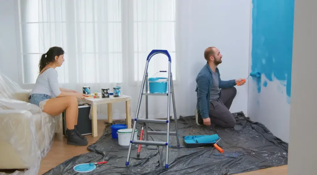 Interior Painting That Transformed a Dull Living Space