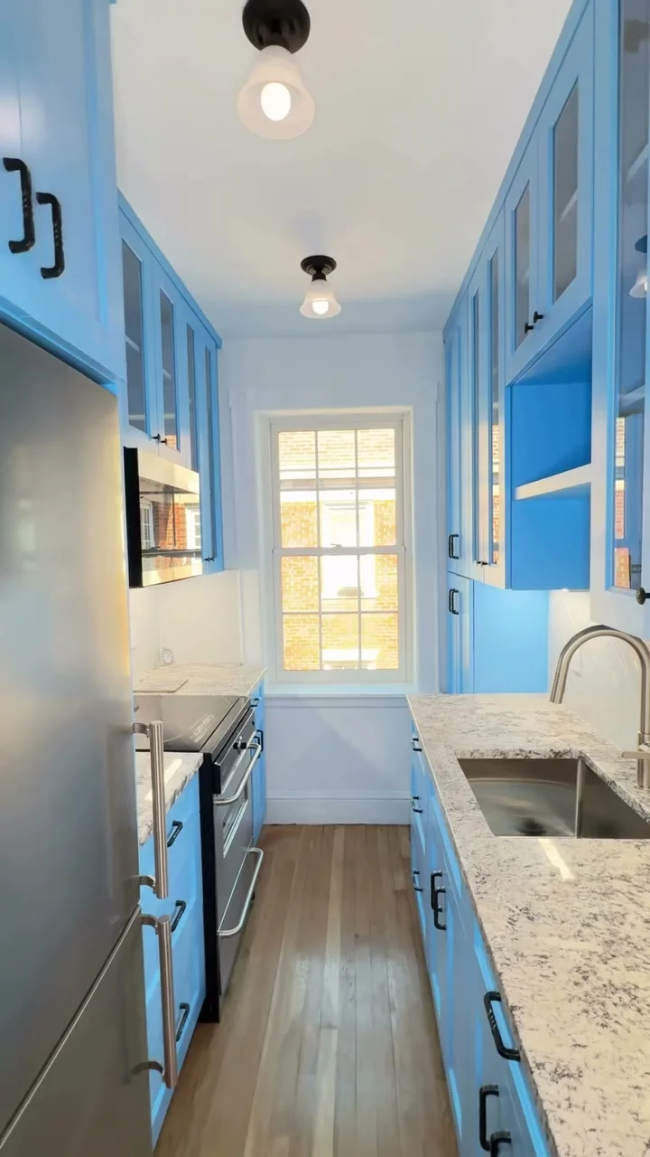 A kitchen with character
